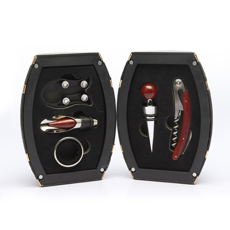 BR-WG18B Wine Barrel Opener Set Wine Barrel Box Shape